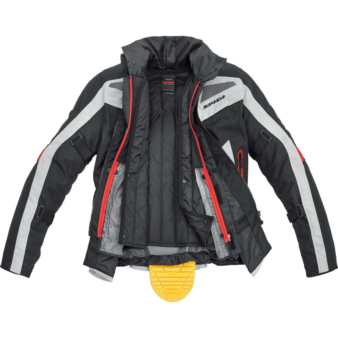 Voyager Evo H2Out Textiljacke ice/rot