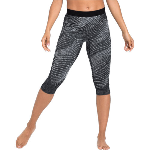 Underwear Odlo Blackcomb Eco Lady functional pants 3/4 Grey