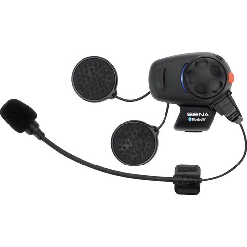 Helmkommunikation Sena SMH5 Bluetooth Headset Universal Single Pack Neutral