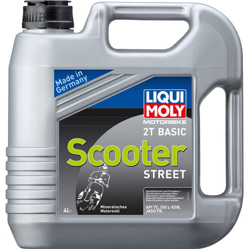 Motorcycle 2-Stroke-Oil Liqui Moly Motorbike 2T Basic Scooter 4 liter Neutral