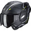 Scorpion EXO Tech Modular Helmets Square matt black/neon-yellow