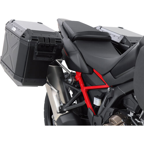 Sidecases Hepco & Becker Xplorer Cutout sidecase set black for CRF 1100 Africa Twin Grey