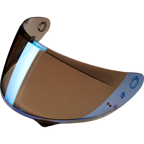 Visière Pinlock pour casque de moto HJC Visière C10 Pinlock préparée bleu teinté