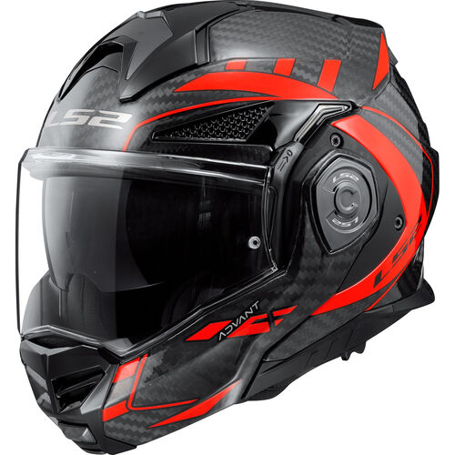 Flip Up Helmets LS2 FF901 Advant X C Red