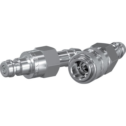 Steinconnector metal quick lock coupling for fuel feed hose
