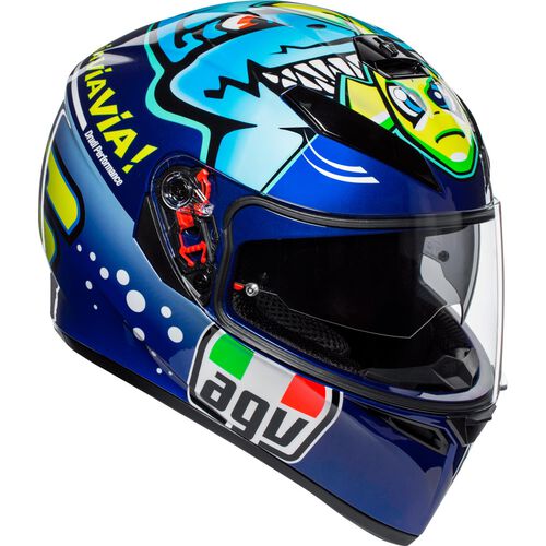 AGV K3 SV Rossi Misano 2015 blau Integralhelm