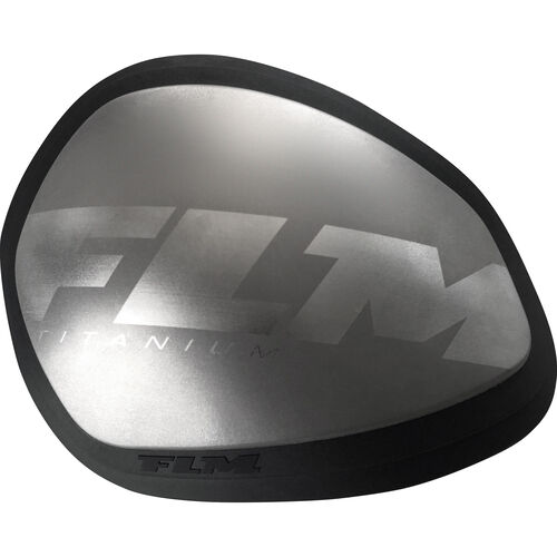 Motorcycle Shoulder Protectors FLM Hard Shell Shoulder submitted titan Grey