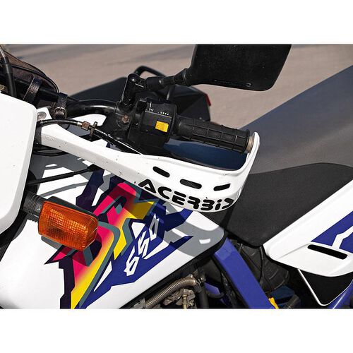 Handlebars, Handlebar Caps & Weights, Hand Protectors & Grips Acerbis hand protector nylon 2-point (without mounting kit) white Neutral