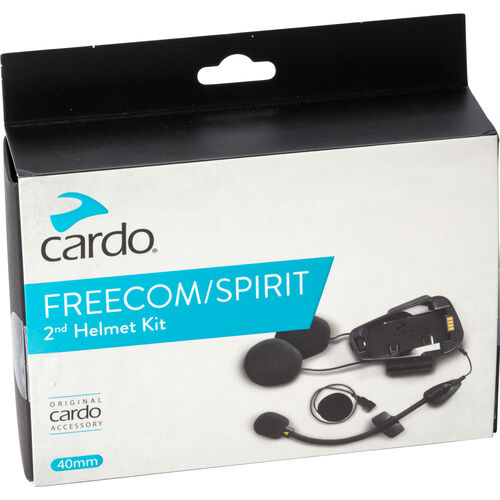 Helmkommunikation Cardo Freecom/Spirit 2nd Helmet Kit Neutral