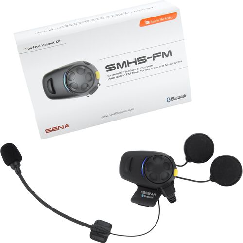 Sena SMH5-FM Bluetooth Headset Universal Dual Pack