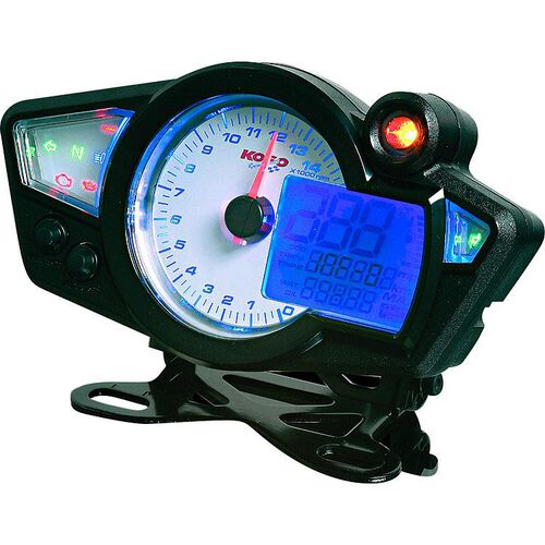 Instrumente & Uhren Koso Cockpit GP-Style RX1N+ bis 15000 U/min Schwarz