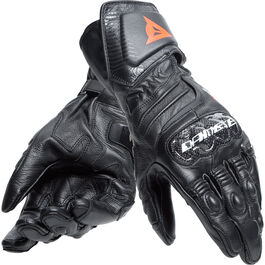 Motorcycle Gloves Sport Dainese Carbon 4 Leatherglove long Black