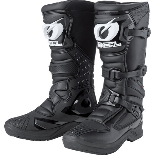 Chaussures et bottes de moto Motocross O'Neal RSX Cross Bottes longues Noir