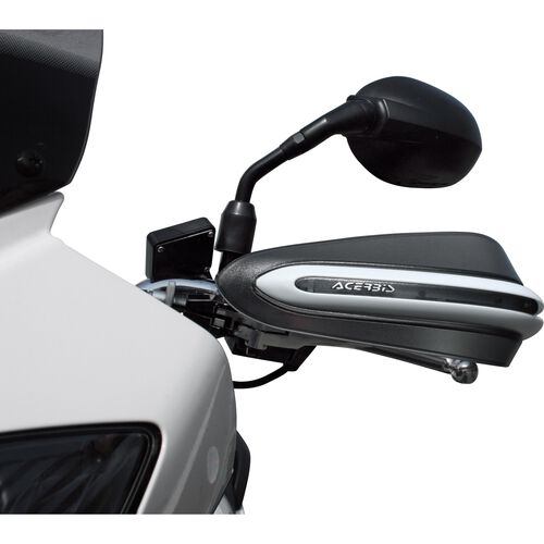 Handlebars, Handlebar Caps & Weights, Hand Protectors & Grips Acerbis Dual Road hand guard 1-point white Neutral