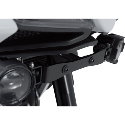 Motorrad Scheinwerfer & Lampenhalter SW-MOTECH Hawk Scheinwerferhaltesatz für Moto Morini X-Cape 650 Schwarz