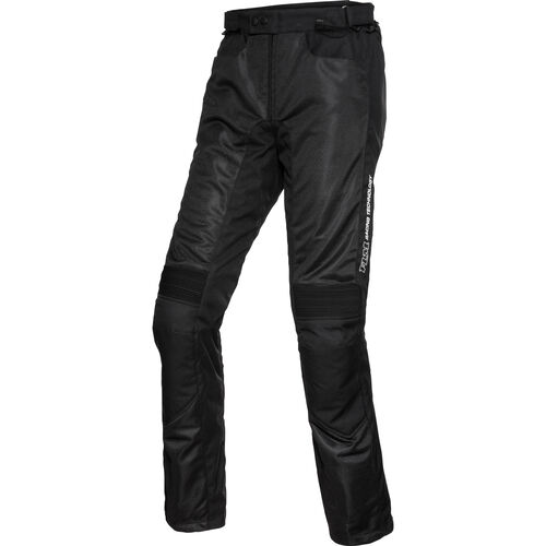 Pantalons de moto en textile FLM Sports Pantalon Textile 1.2 Noir