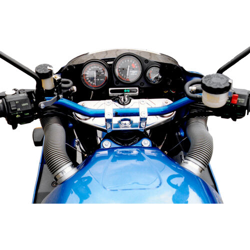 Handlebars, Handlebar Caps & Weights, Hand Protectors & Grips ABM superbike kit GB silver for Kawasaki ZXR 750 /R 1991-1992 Neutral