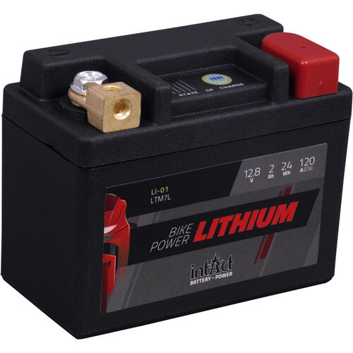Motorcycle Batteries intAct Lithium motorcycle battery LI-01 Neutral