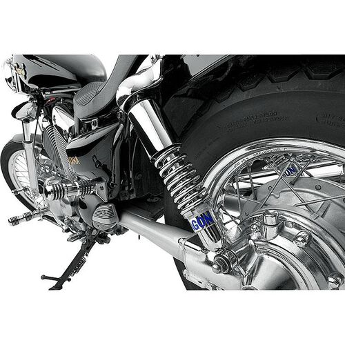 Jambes de suspension & amortisseurs de moto Hagon jambe de force Chopper 930 Yamaha SR 500 Gris