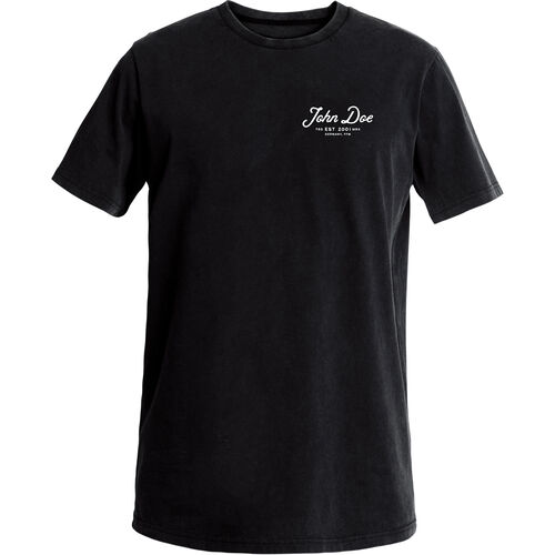 T-Shirts John Doe T-Shirt JD Lettering Schwarz