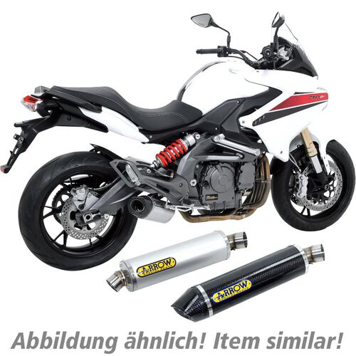 Motorcycle Exhausts & Rear Silencer Arrow Exhaust Indy exhaust for CBR 1000 RR 08-13 alu black/carbon Neutral