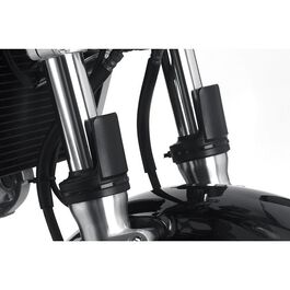 Motorcycle Fork Springs Hashiru fork protector pair universal Ø 35-70 mm black Neutral
