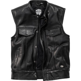 Leather vest 2.0 black