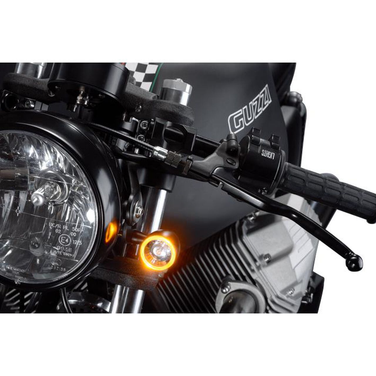 Oxford LED-Lauflicht-Blinkerpaar NightStrider M8 schwarz Weiß kaufen - POLO  Motorrad