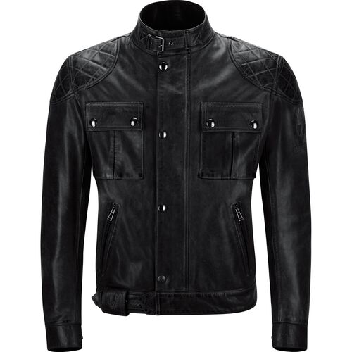 Motorcycle Leather Jackets Belstaff Brooklands Replica Leather Jacket