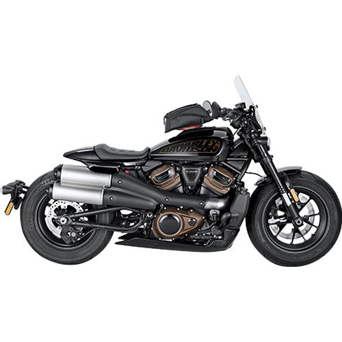 Sacoche de réservoir à Quicklock pour moto Givi Tanklock adaptateur BF73 pour Harley-Davidson Sportster S 12 Noir