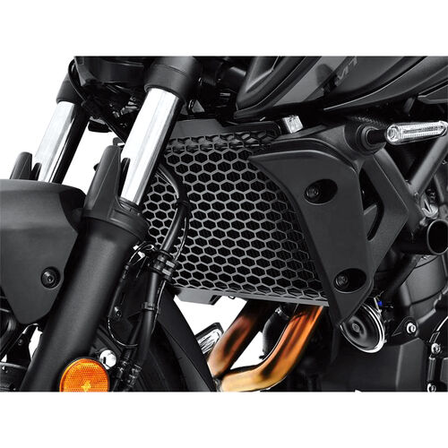 Caches & couvercles pour moto Zieger cache radiateur pour Yamaha MT-07 2021- Orange