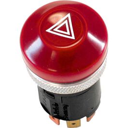 interrupteur de danger intégré Ø37mm à 8 pôles éclairé rouge