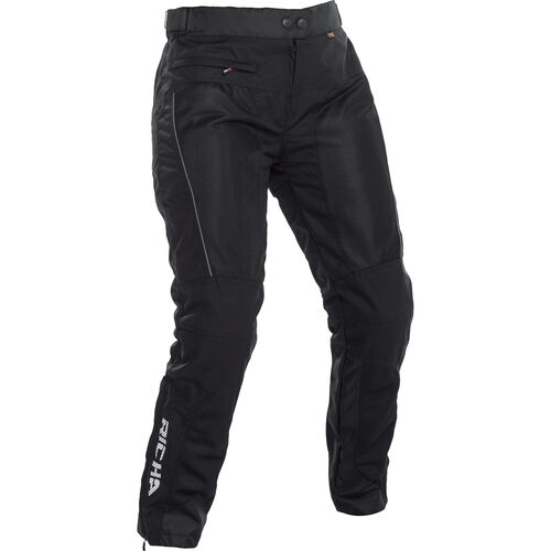 Motorcycle Textile Trousers Richa Cool Summer Lady Textile Pants Black