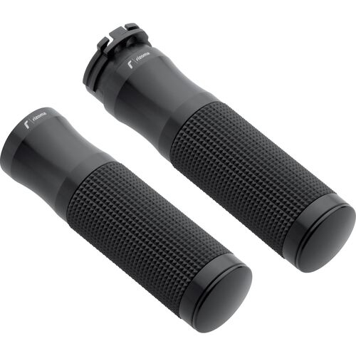 Handlebars, Handlebar Caps & Weights, Hand Protectors & Grips Rizoma grips Sport for 25,4mm (1") GR232BS black for Harley-Davidso Neutral