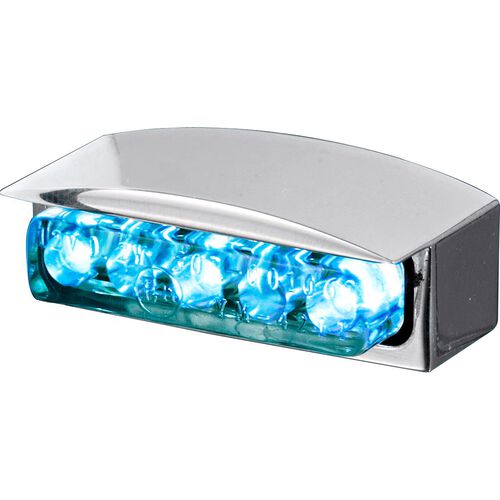 Motorcycle Rear Lights & Reflectors Shin Yo LED license plate light aluminum silver Neutral