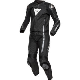 Motorcycle Combinations Two Piece Suits Dainese Assen 2 Combi two pieces black/grey/white