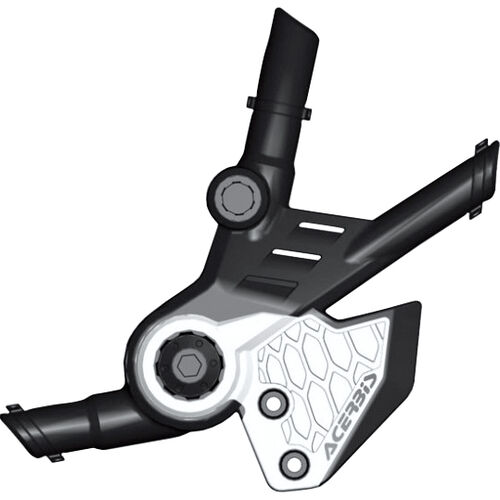 Motorrad Sturzpads & -bügel Acerbis Rahmenprotektorenpaar X-Grip schwarz/weiß für R 1200/1250 GS Grau