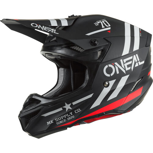 Motocross Helmets O'Neal MX 5Series Grey