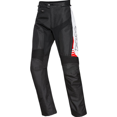 Pantalons de moto en textile FLM Traction pantalons textile p. femme Blanc