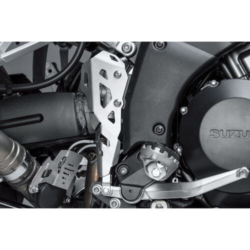 Motorrad Abdeckungen & Deckel SW-MOTECH Fußbremspumpenschutz Alu BPS.05.175.10100/S für Suzuki Neutral