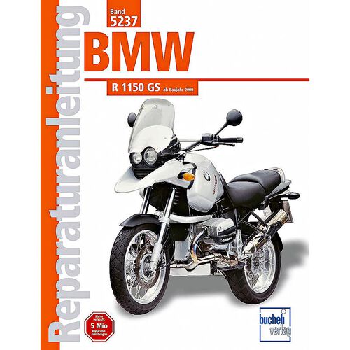 Repair Manuals Motorbuch-Verlag repair manual Bucheli german BMW R 1150 GS Black