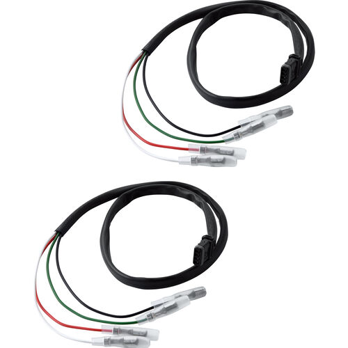 Elektrik sonstiges Rizoma Adapterkabel für Blinker an OEM-Stecker EE152H für Harley-Da Rot