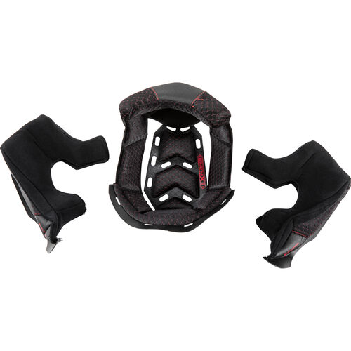 Helmet Pads LS2 Inner Lining MX701 Carbon Black