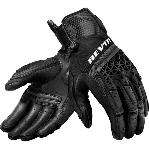 Motorcycle Gloves Tourer REV'IT! Sand 4 Glove Black
