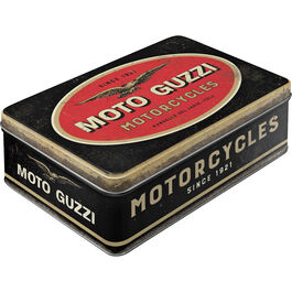 Metal tin Flat "Moto Guzzi - Logo Motorcycles"