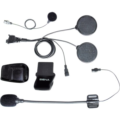 Système de communication pour casque Sena Kit porte-casque universel SMH5 + SMH5-FM Neutre