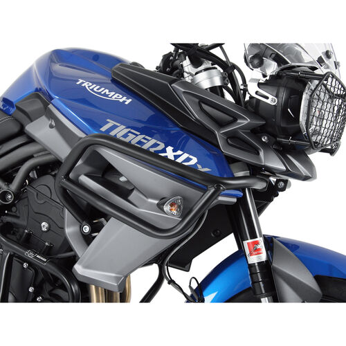 Motorcycle Crash Pads & Bars Hepco & Becker crashbar tank Triumph Tiger 800 XC/x from 2015 black Blue