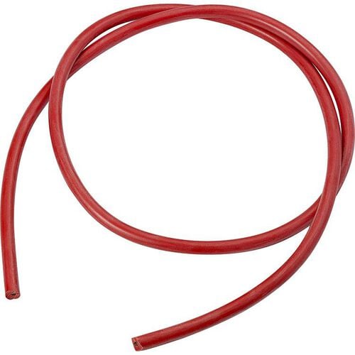 ilicone ignition cable 1m red