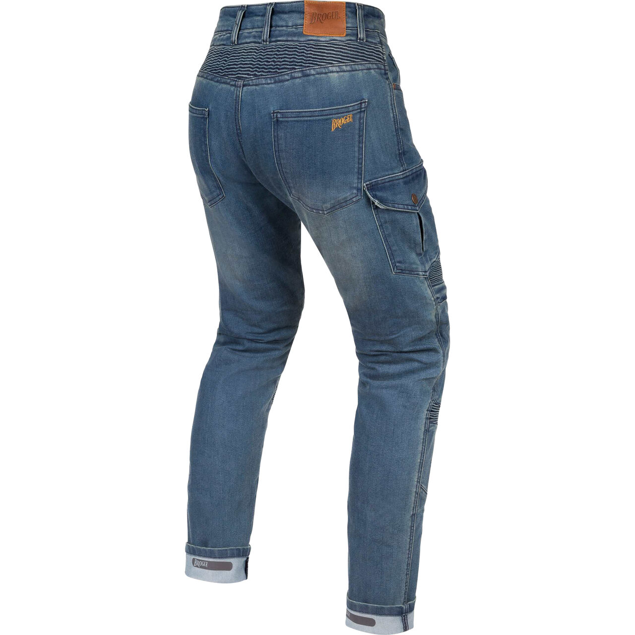 Ohio pantalons jeans washed bleu