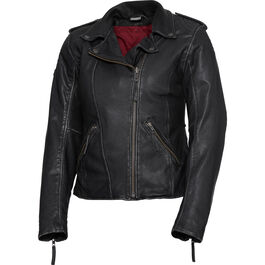 Ladies Soft Leather Jacket 2.0 black